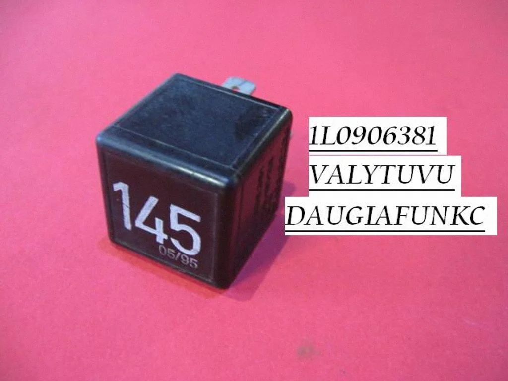 Logu tīrītāju relejs 1L0906381