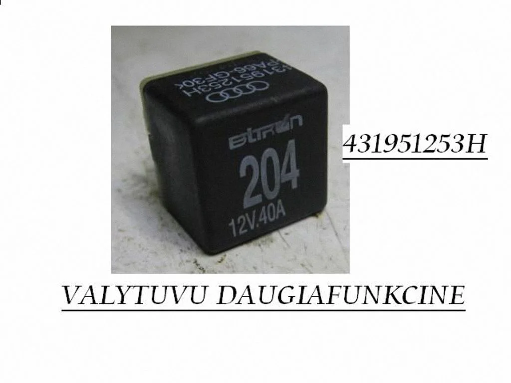Klaasipuhastite relee 431951253H
