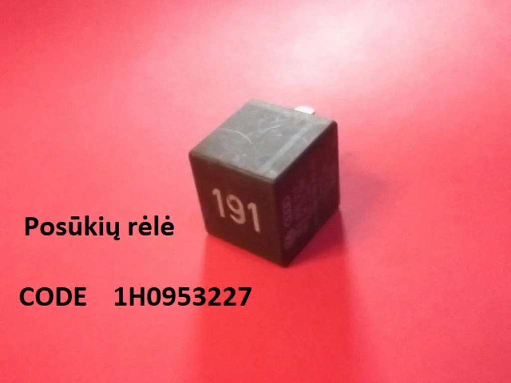 Gaismu relejs 1H0953227