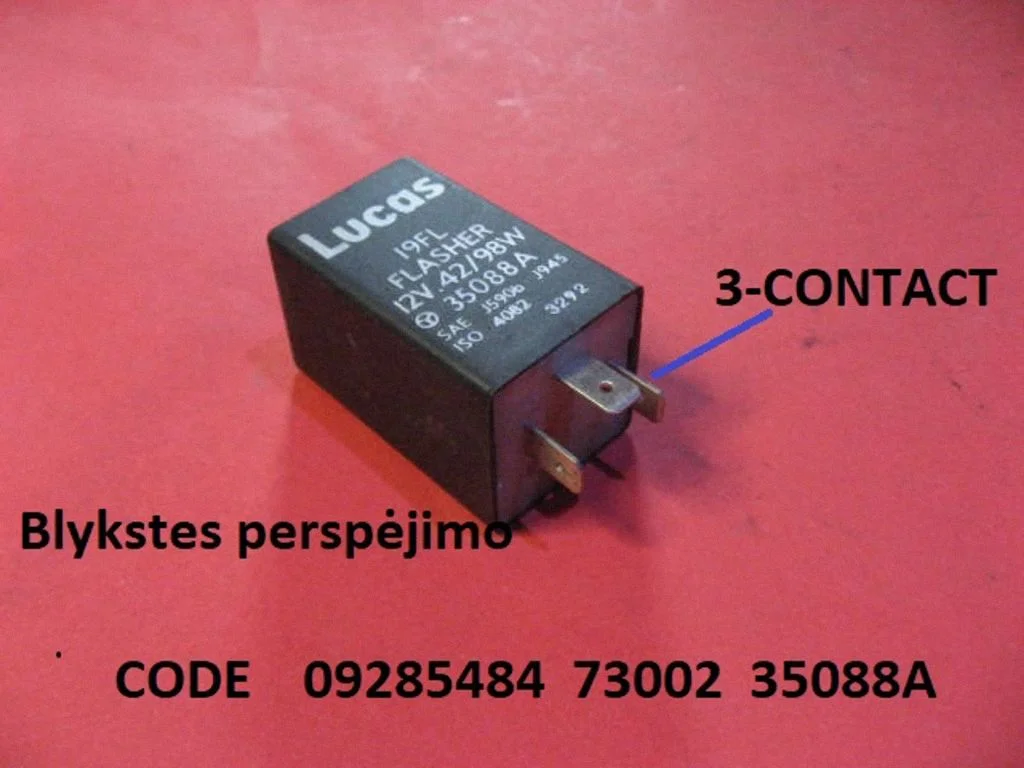 Gaismu relejs – Opel Corsa C (2000-2006)