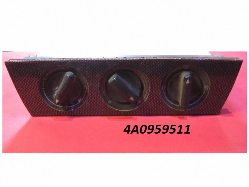 Gaisa kondicioniera/klimata/sildītāja vadības bloks (salonā) 4A0959511