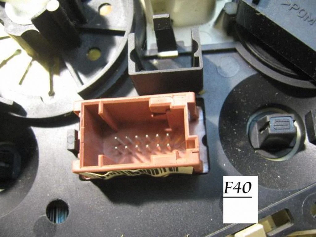 Climate control unit – Citroen C5 (2001-2004)