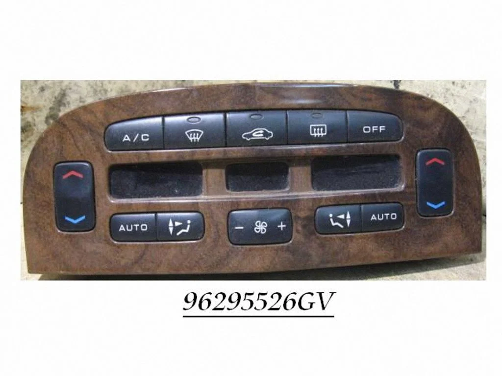 Climate control unit 96295526GV