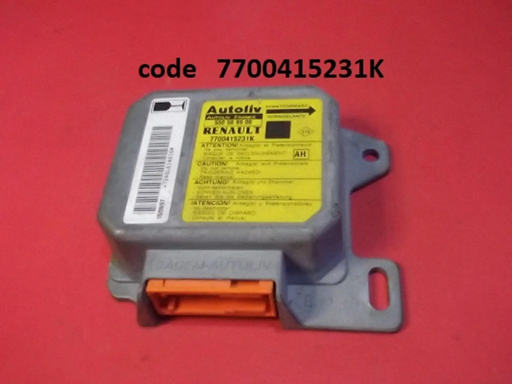 Drošības spilvenu vadības bloks 7700415231K