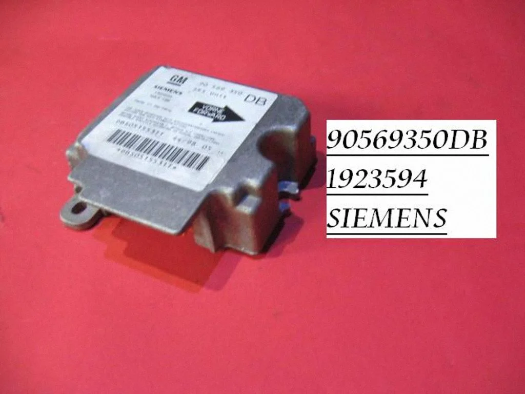 Drošības spilvenu vadības bloks 90569350DB