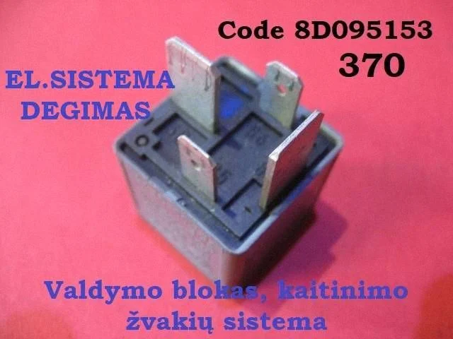 Przekaźnik świec żarowych 8D095153
