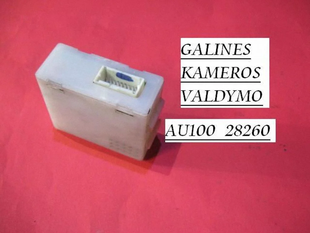Other control units/modules AU100