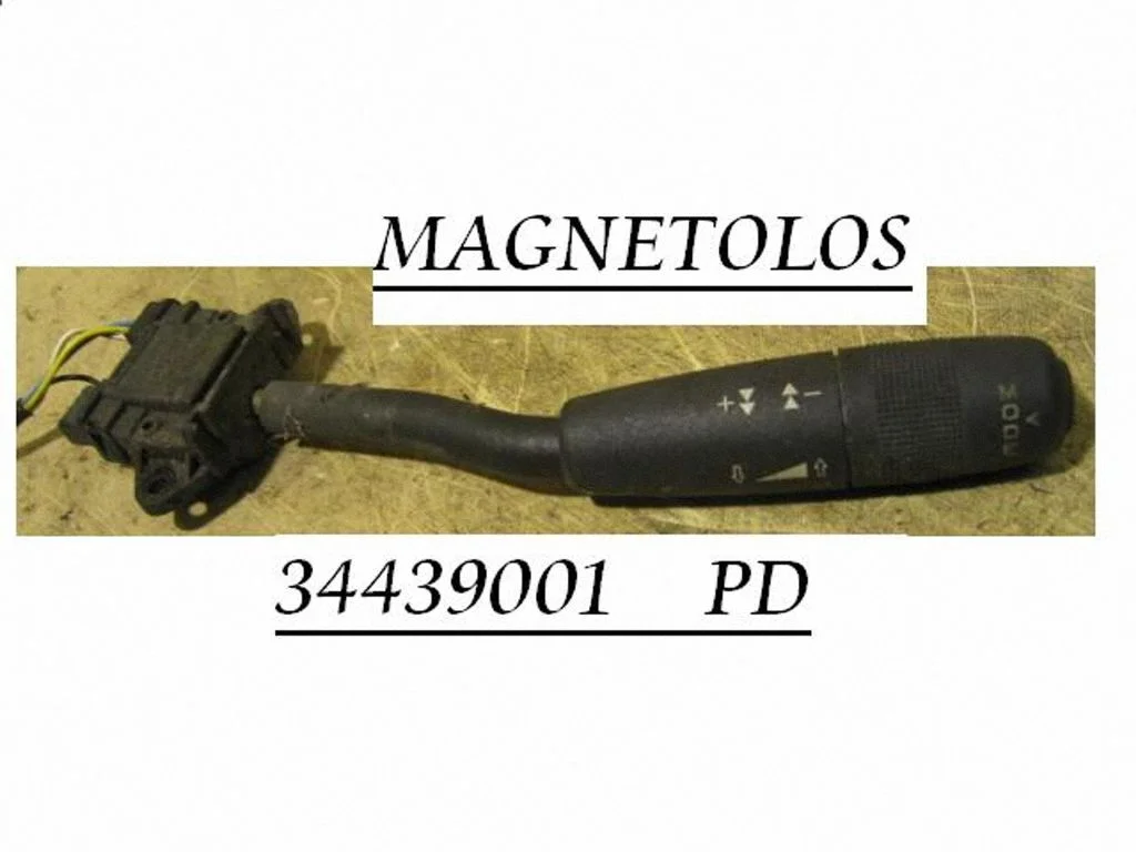 Wiper turn signal indicator stalk/switch 34439001