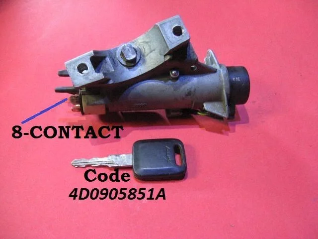 Aizdedzes slēdzene 4D0905851A
