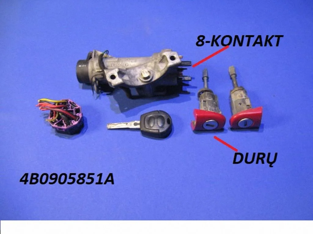 Ignition lock – Volkswagen Passat B5 (1997-2000)