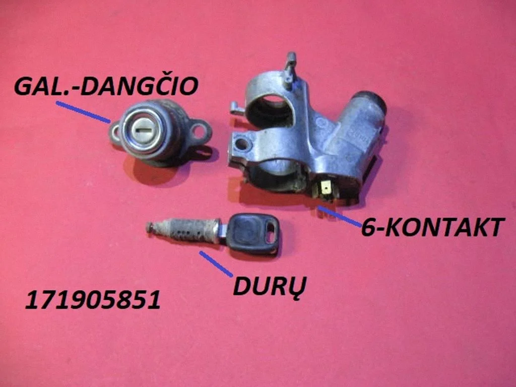 Aizdedzes slēdzene – Volkswagen Santana (1981-1985)