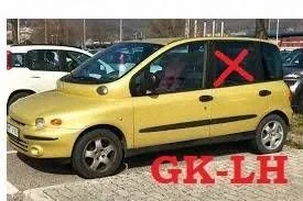 Galvenais aizmugurējo durvju stikls 46516809