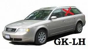 Galvenais aizmugurējo durvju stikls 4B5845206B