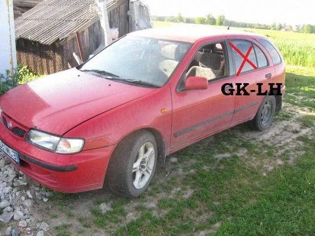 Pagrindinis galinių durų stiklas