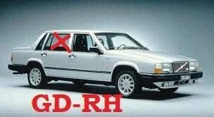 Galvenais aizmugurējo durvju stikls 1268536