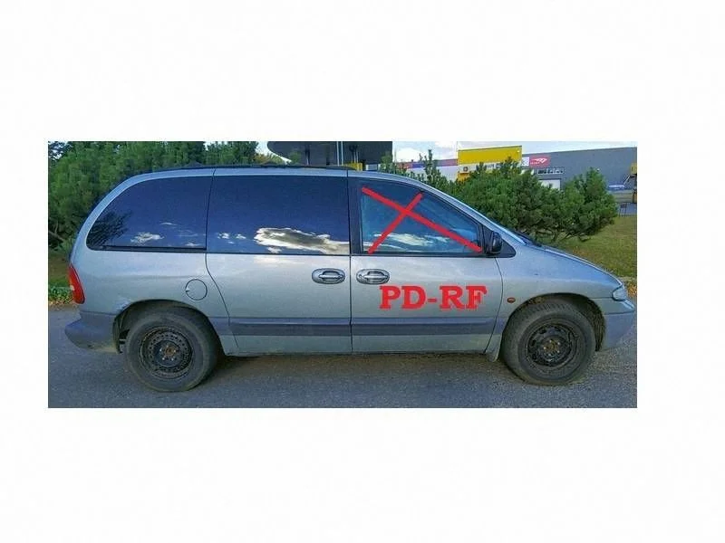 Esiukse põhiklaas (neljaukselise) 970102AO27B