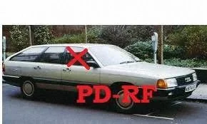 Pagrindinis priekinių durų stiklas (keturdurio)