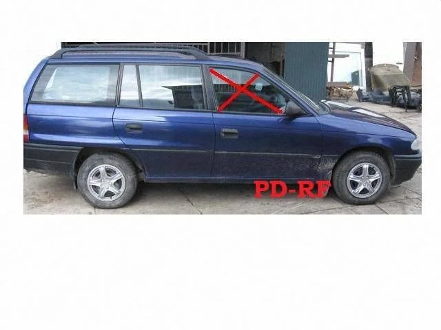 Szyba drzwi przednich (główna, 4-drzwiowe) 43R00049
