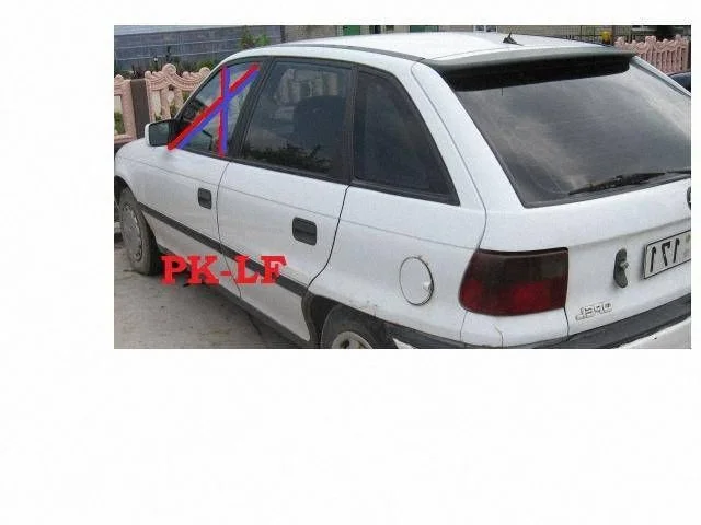 Szyba drzwi przednich (główna, 4-drzwiowe) 43R00049