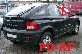 Pagrindinis priekinių durų stiklas (keturdurio)