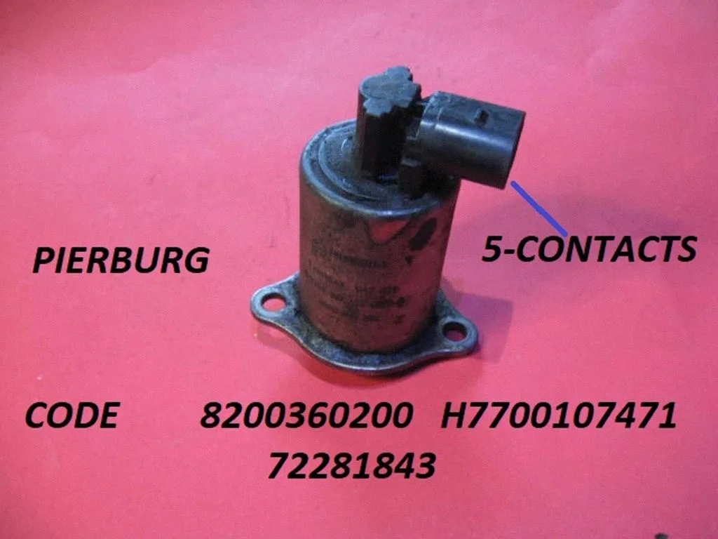 EGR vārsts 8200360200