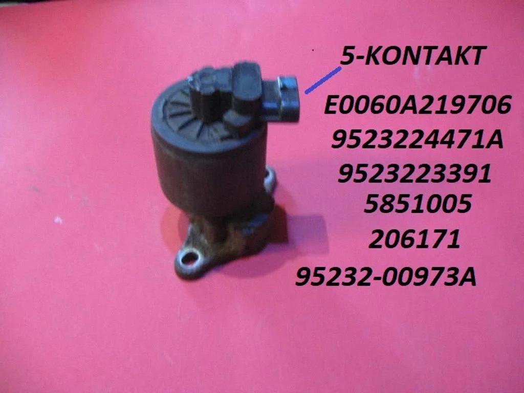 EGR-klapp E0060A219706