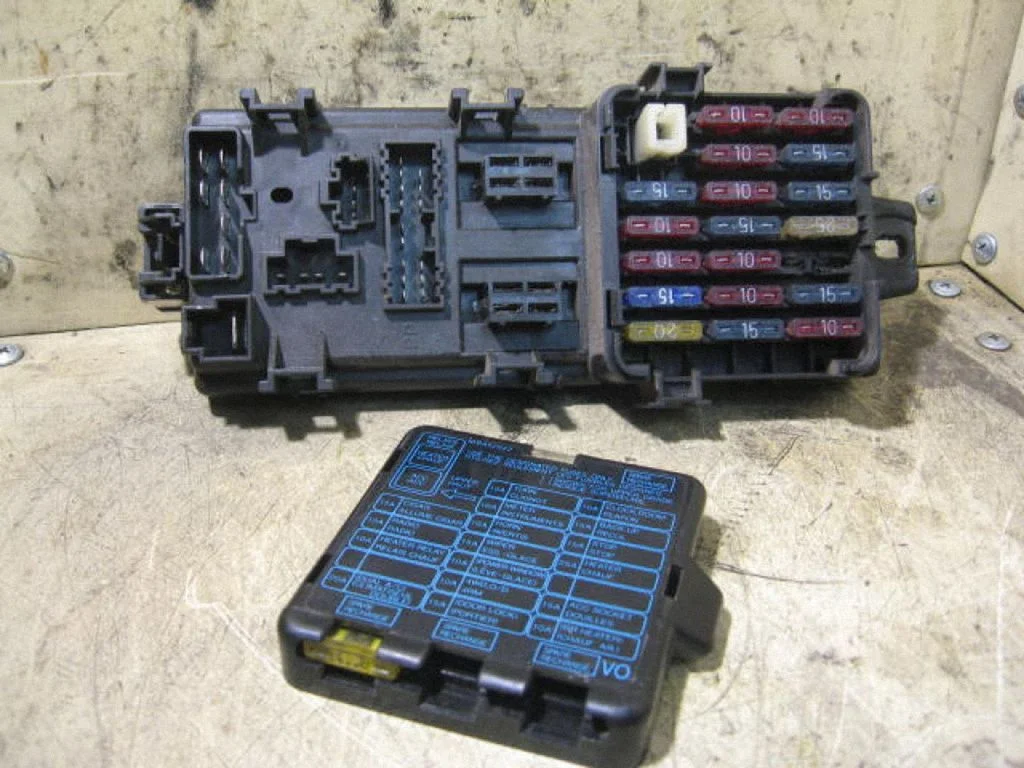 Drošinātāju bloks – kreisā