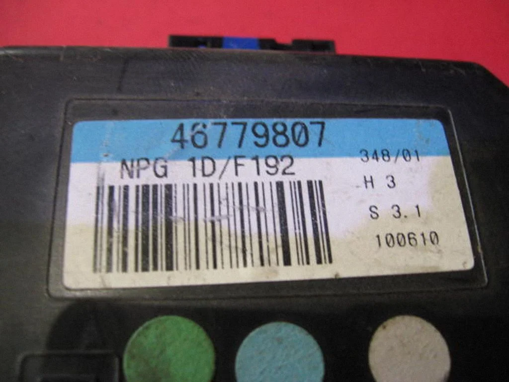 Comfort/convenience module 46779807