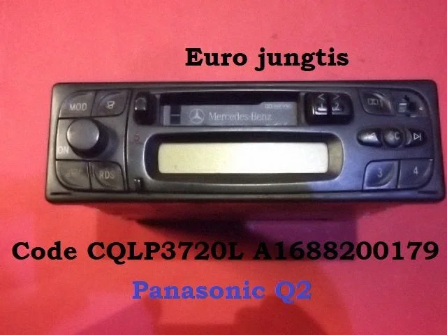 Radio/CD/DVD atskaņotājs/navigācija CQLP3720L