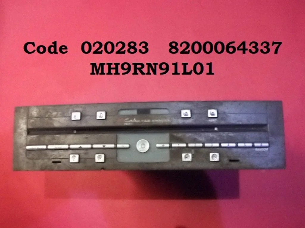 Radio/CD/DVD atskaņotājs/navigācija 020283