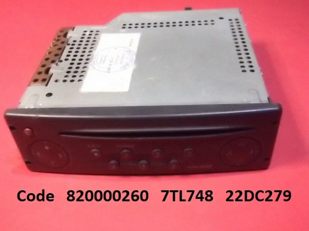 Radio/CD/DVD atskaņotājs/navigācija 820000260
