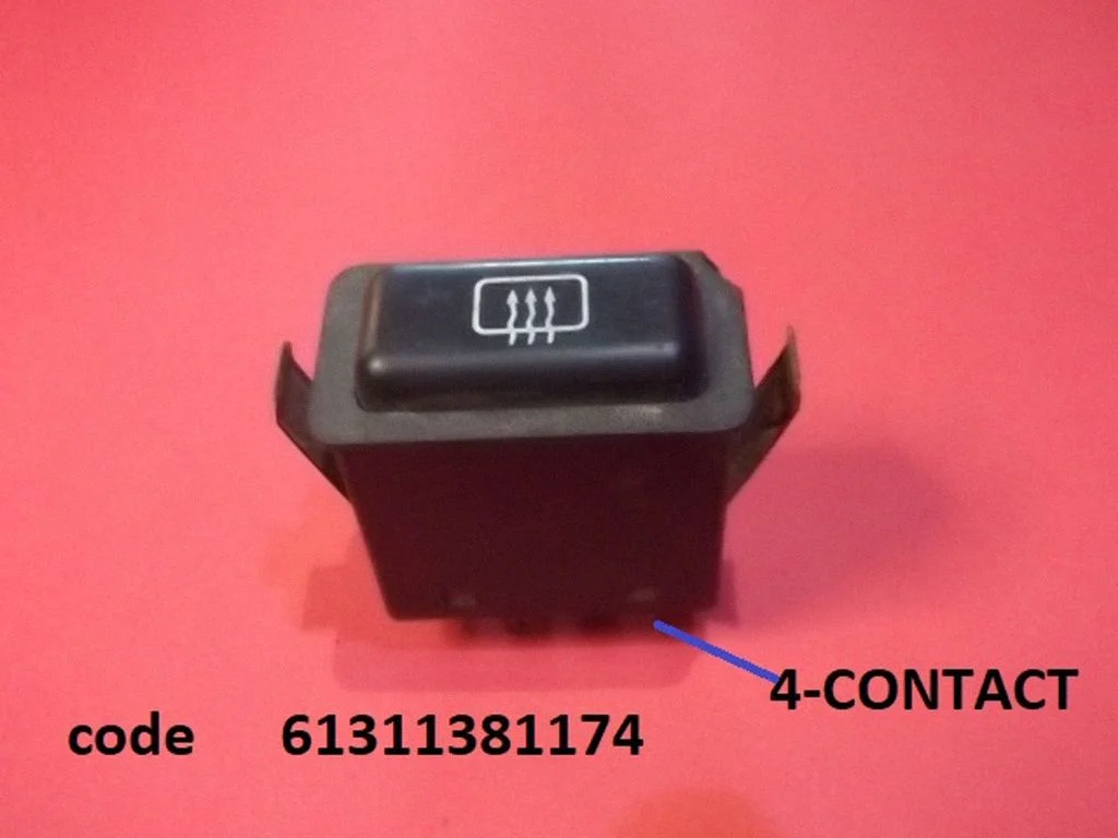 Stikla apsildes slēdzis 61311381174