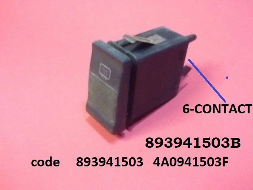 Windscreen/window heater switch – Audi A6 S6 C4 4A (1994-1997)