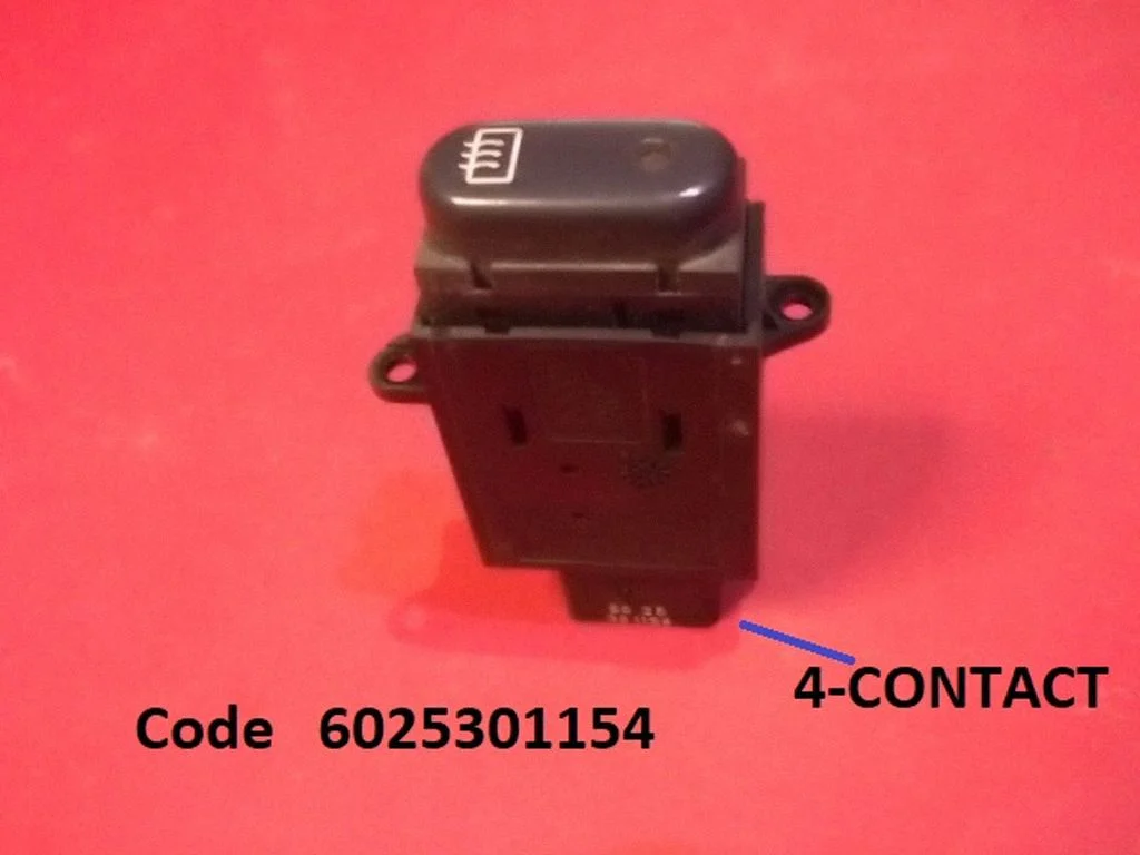 Windscreen/window heater switch 6025301154
