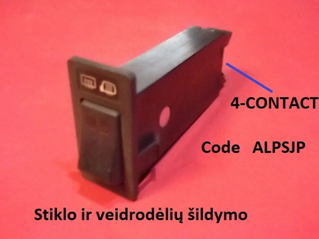 Stiklo šildymo elektra jungtukas