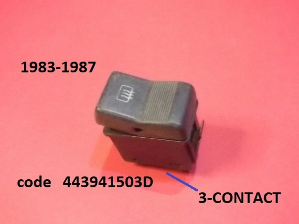 Przełącznik ogrzewania szyby 443941503D