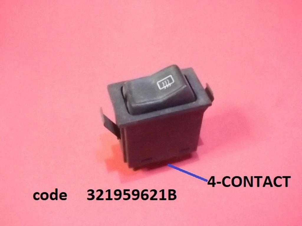 Windscreen/window heater switch 321959621B