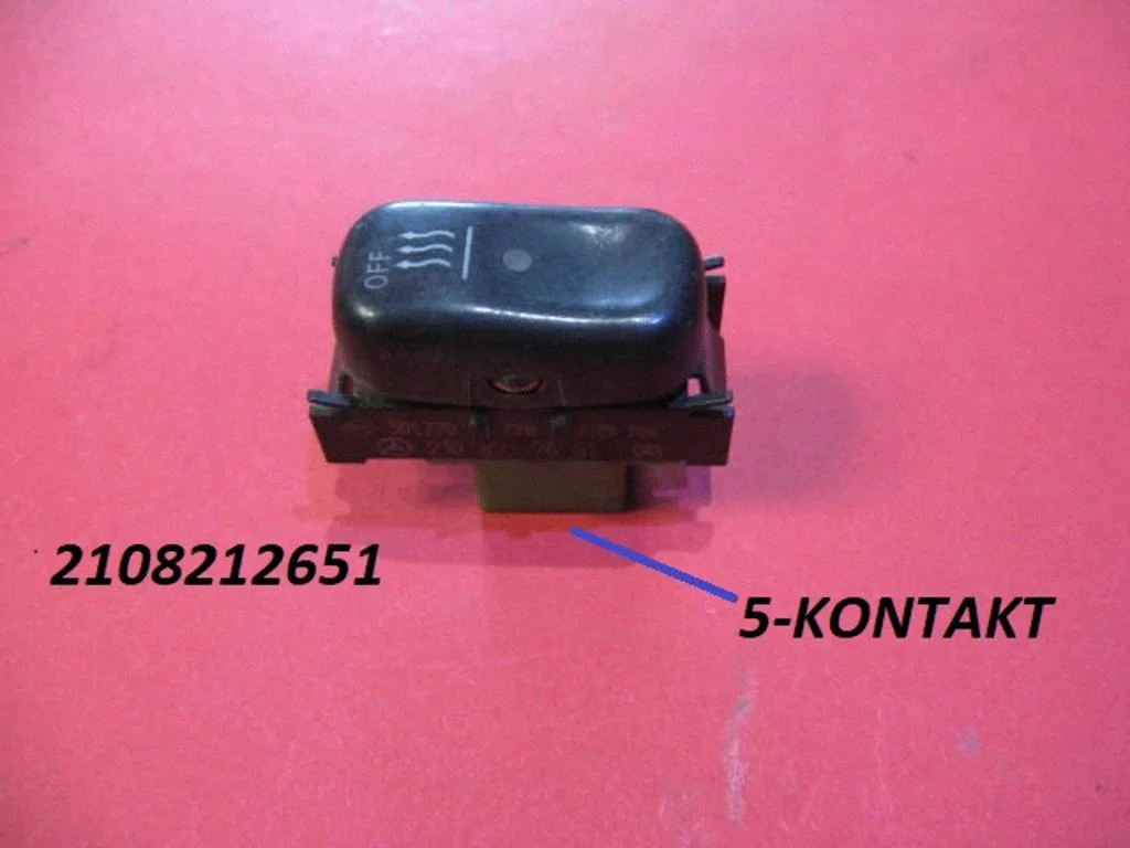Stikla apsildes slēdzis – Mercedes-Benz E klase W210 (1995-2002)