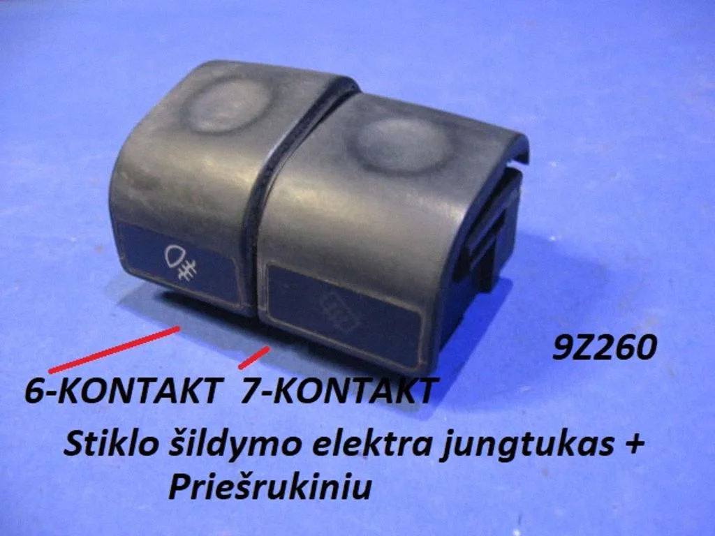 Stiklo šildymo elektra jungtukas