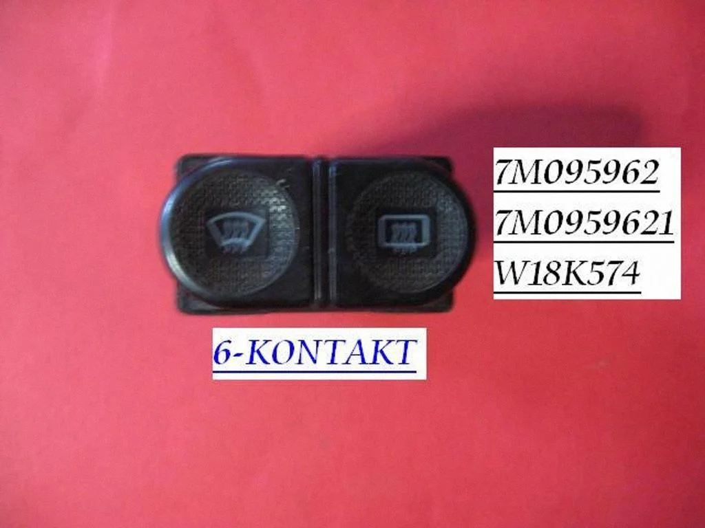Przełącznik ogrzewania szyby 7M095962