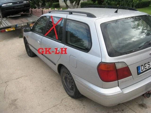 Galinis šoninis kėbulo stiklas