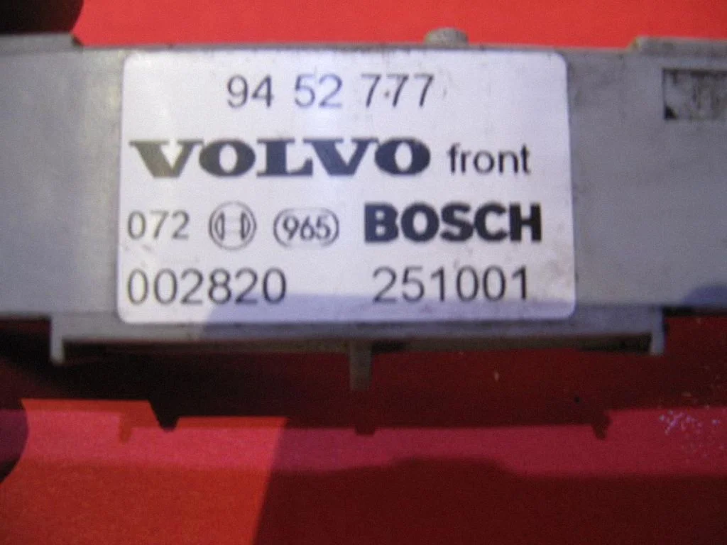 Airbag deployment crash/impact sensor 9452777