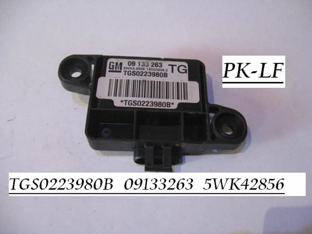 Airbag deployment crash/impact sensor TGS0223980B