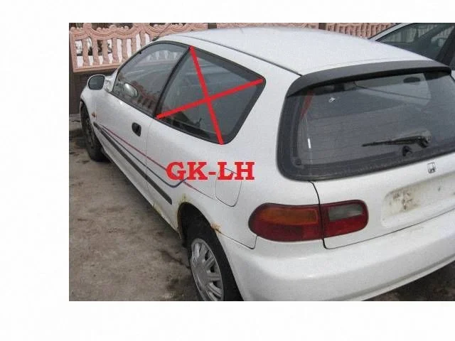 Galinis šoninis kėbulo stiklas