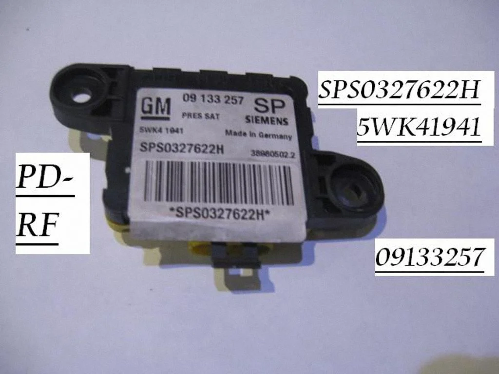 Airbag deployment crash/impact sensor 09133257