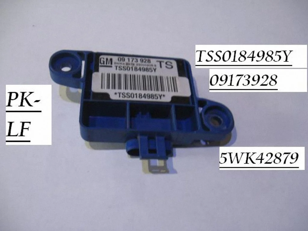 Airbag deployment crash/impact sensor – Opel Omega B2 (1999-2003)