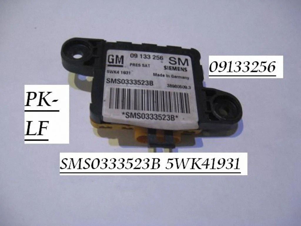 Airbag deployment crash/impact sensor 09133256