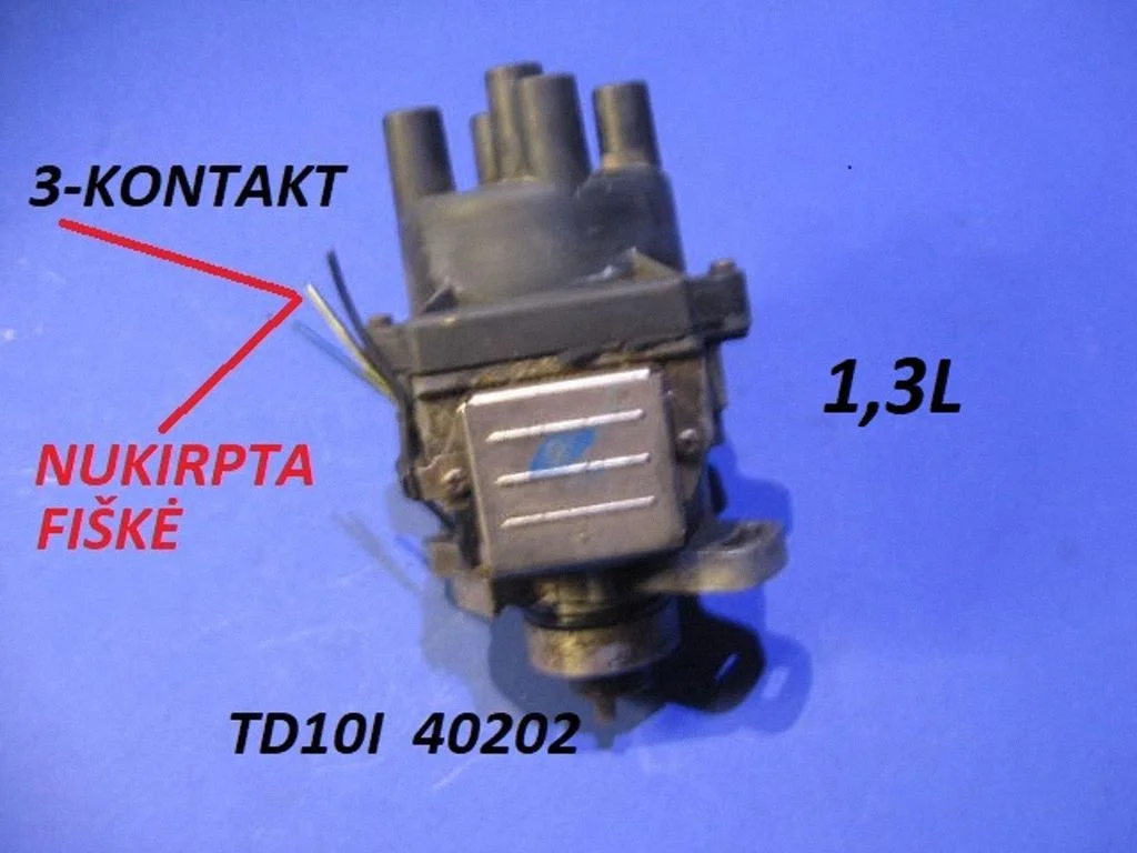 Kibirkšties paskirstytojas (trampliorius)