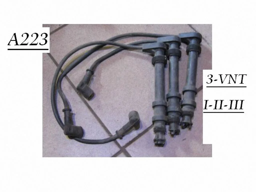 Ignition plug leads A223