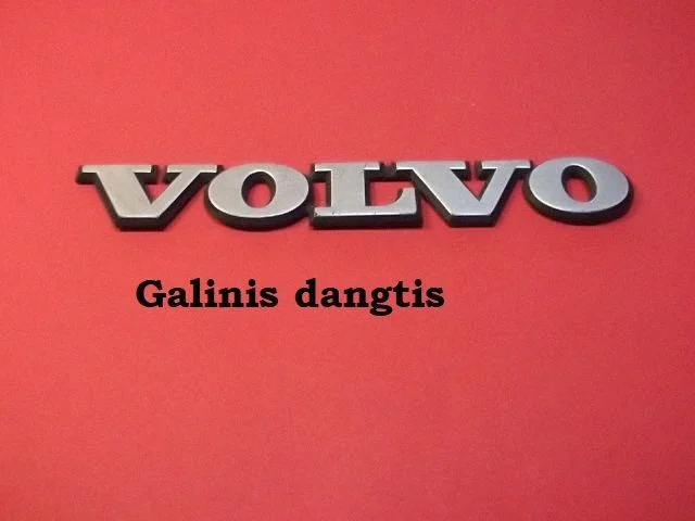 Gamintojo ženkliukas/ modelio raidės